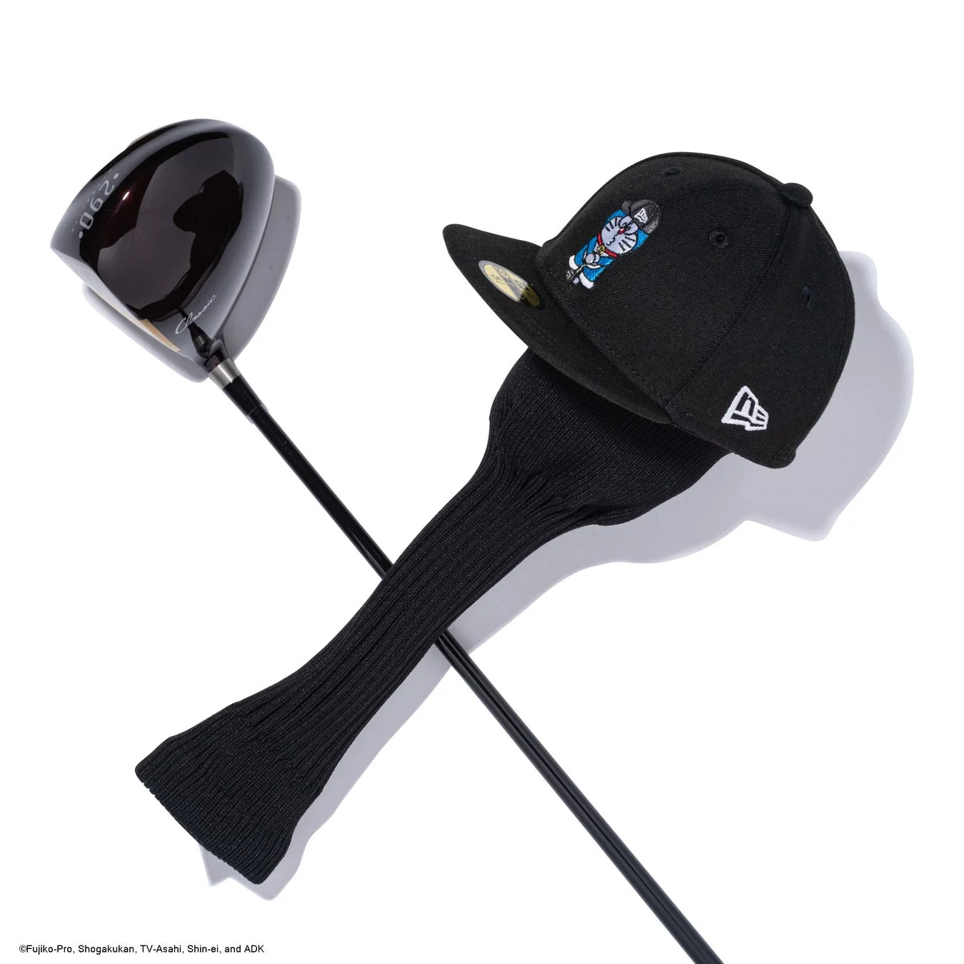 ドラえもんゴルフデザインのドライバー用ヘッドカバー