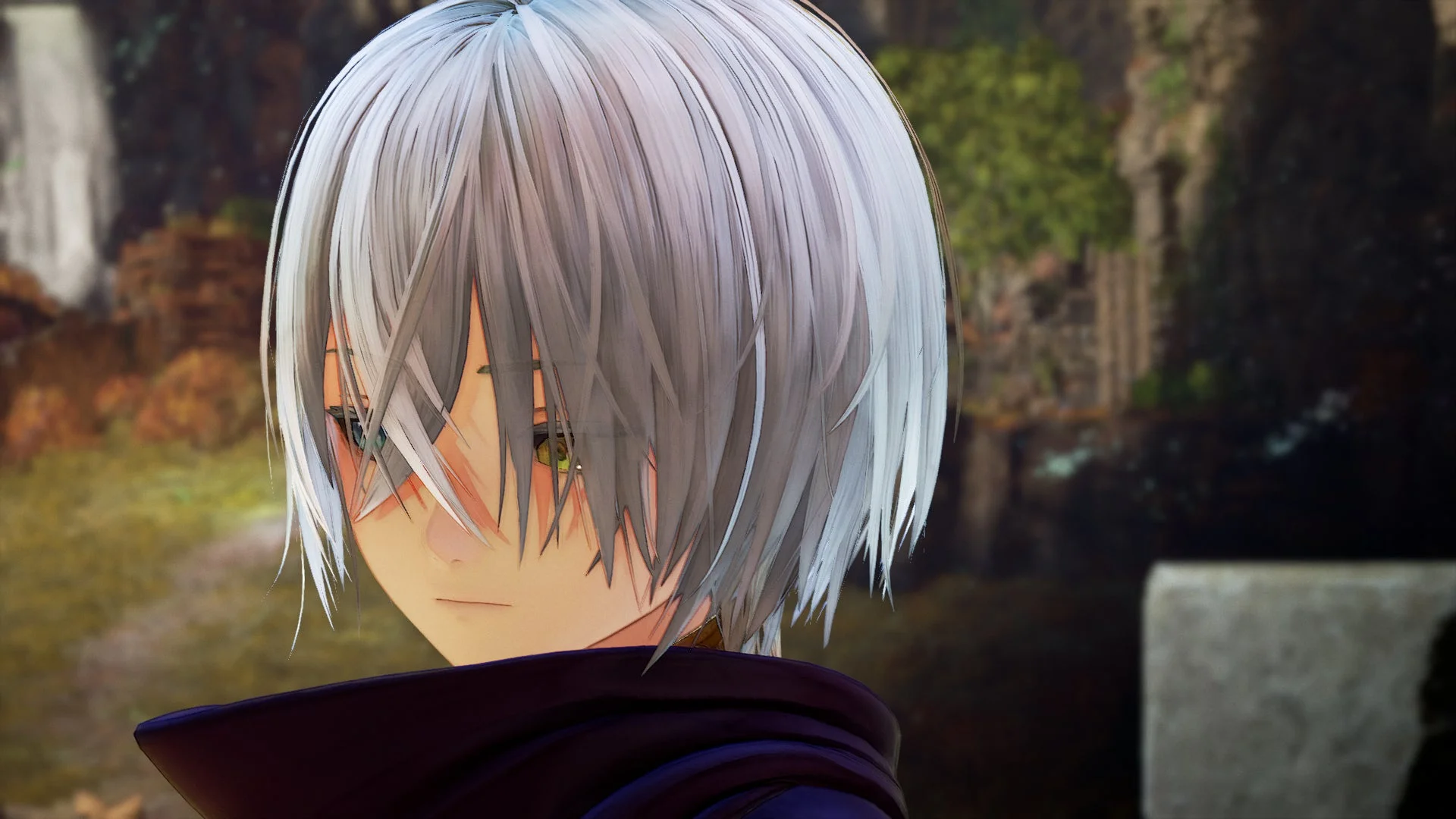 「Beyond the Dawn」に登場する主人公アルフェンの表情