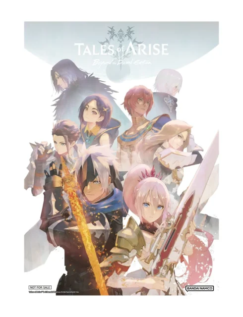 新たに描きおろされた「Tales of ARISE - Beyond the Dawn Edition」のキービジュアル