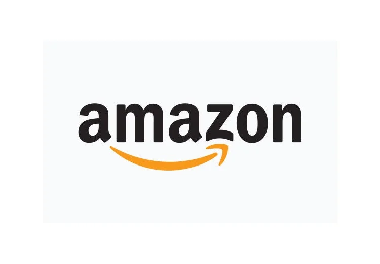 Amazonギフトカードの賞品を示すAmazonのロゴ。