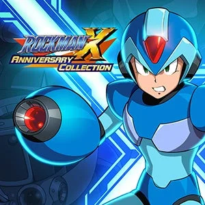 Nintendo Switch版『ロックマンX アニバーサリー コレクション』のゲームパッケージ