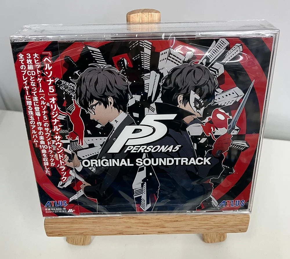 『ペルソナ5』オリジナル・サウンドトラックのCDジャケット