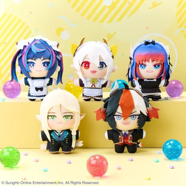 みにコレ！ぬいぐるみマスコット メイド＆執事Ver.の全5種