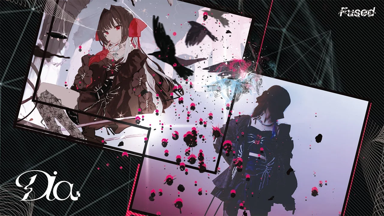 新人アーティスト「Diα」のキャラクタービジュアル