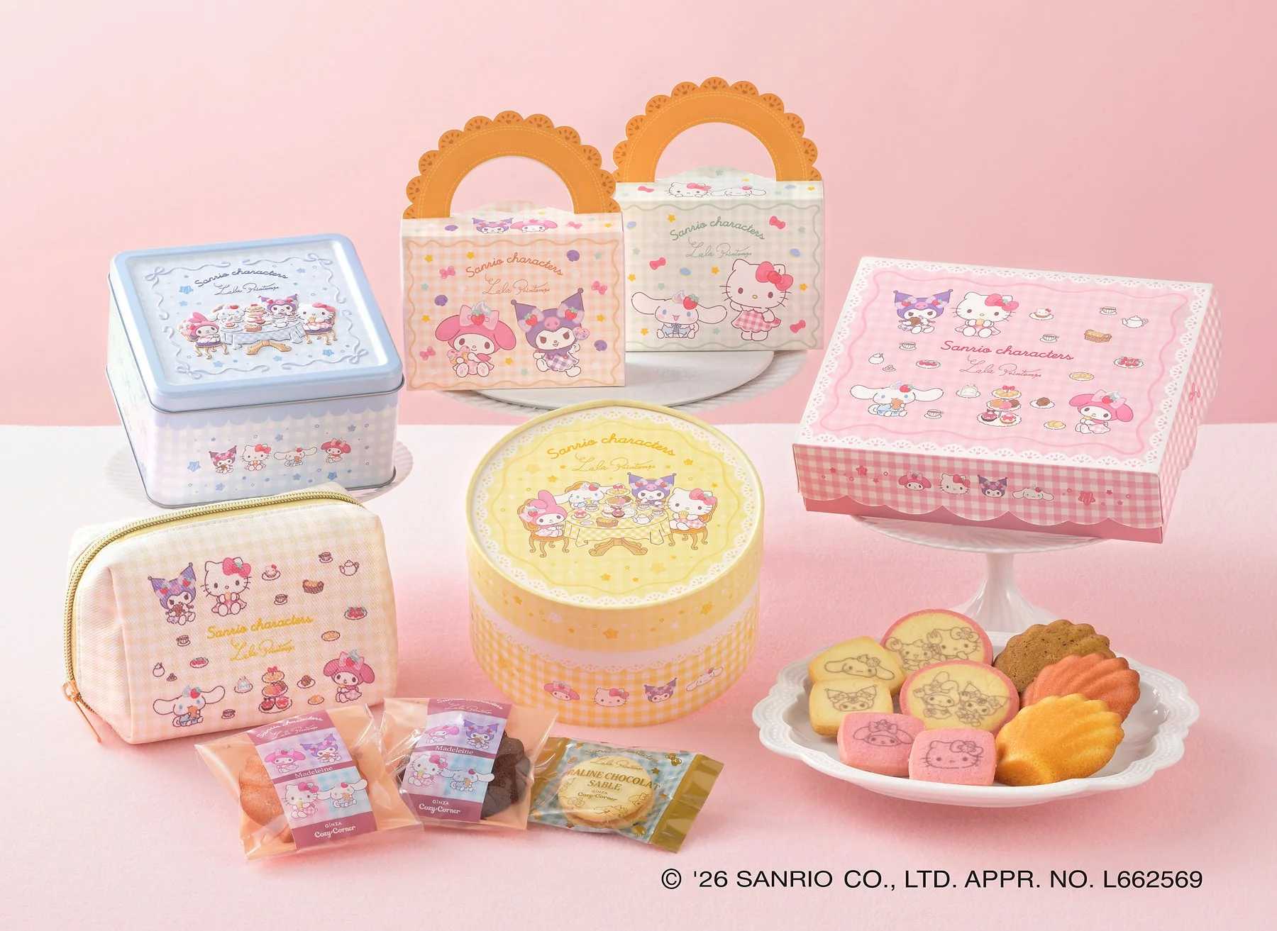 サンリオキャラクターズ ララプランタン 焼菓子ギフト全種集合