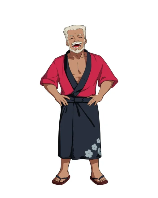 村長のキャラクター『正雄』のイラスト