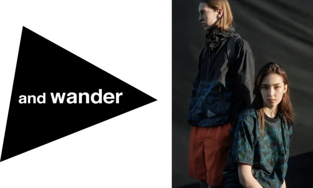 感性を刺激するモード感と機能性を追求するブランドand wander