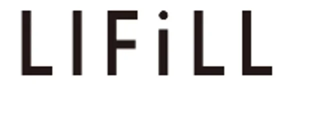 触れた瞬間に伝わる心地よさをコンセプトにしたLIFiLLのロゴ