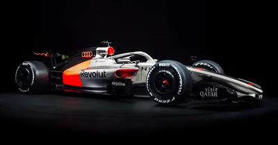 Audi Revolut F1® TeamのF1カー側面
