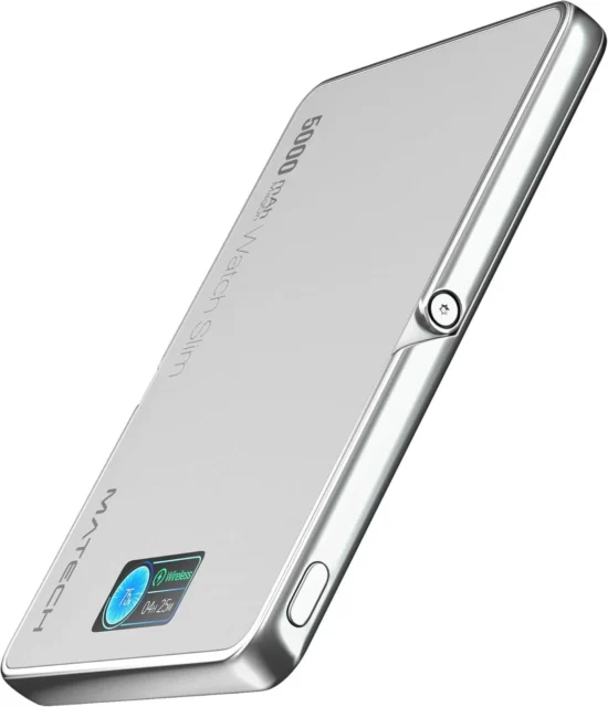 MATECH MagOn Watch Slim 5000（アップグレード版）ホワイト