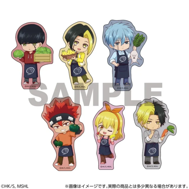 アニメ「マッシュル-MASHLE-」デフォルメイラストのダイカットステッカー