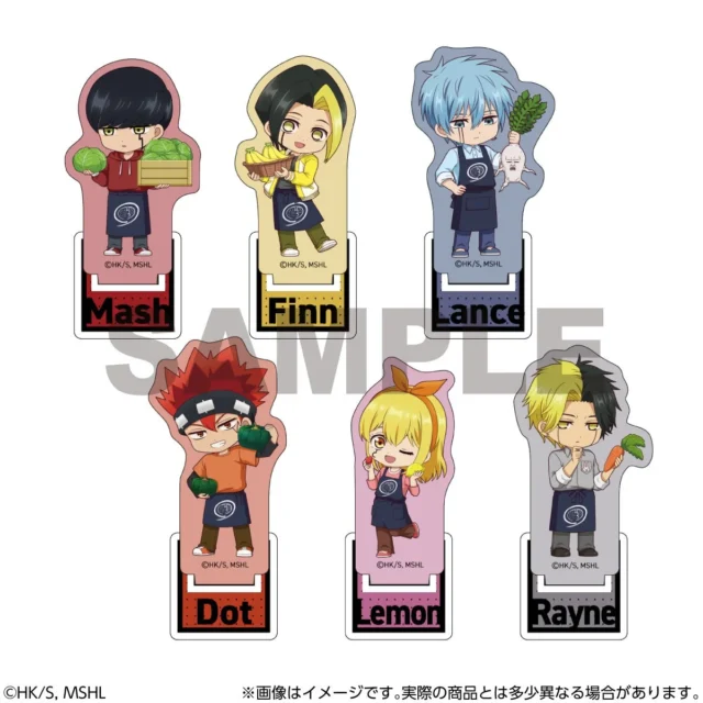 アニメ「マッシュル-MASHLE-」デフォルメイラストのトレーディングアクリルスタンド