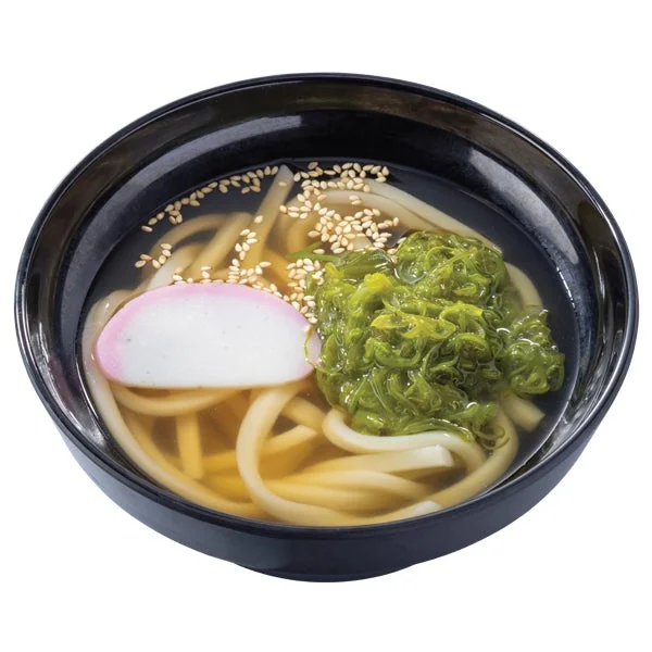 平日限定150円のめかぶうどん
