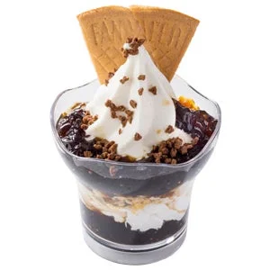 深い味わいのコーヒーゼリーパフェ