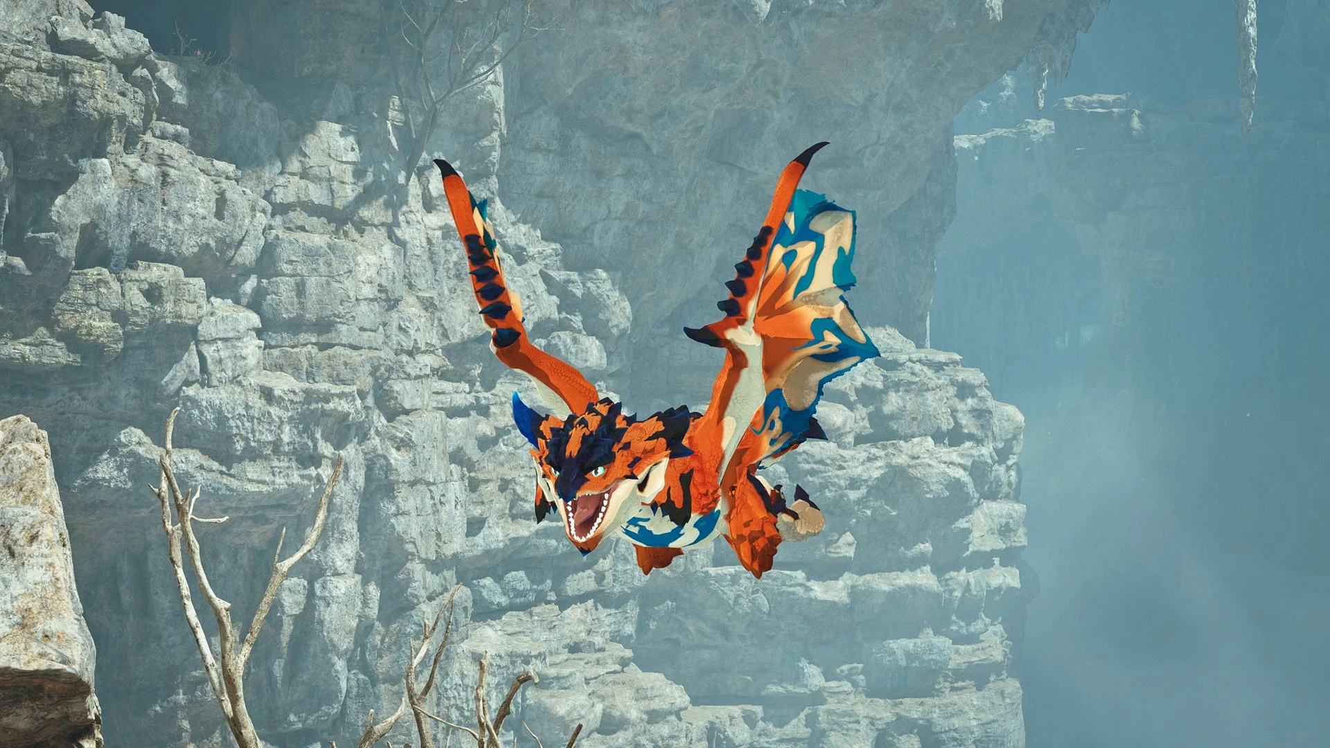 チャーム「蒼鱗のオトモンレウス」のゲーム画面