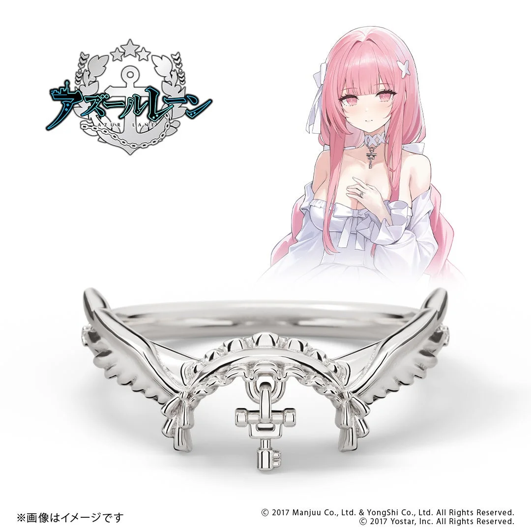 パーシュースのキャラクターイラストとモチーフリング