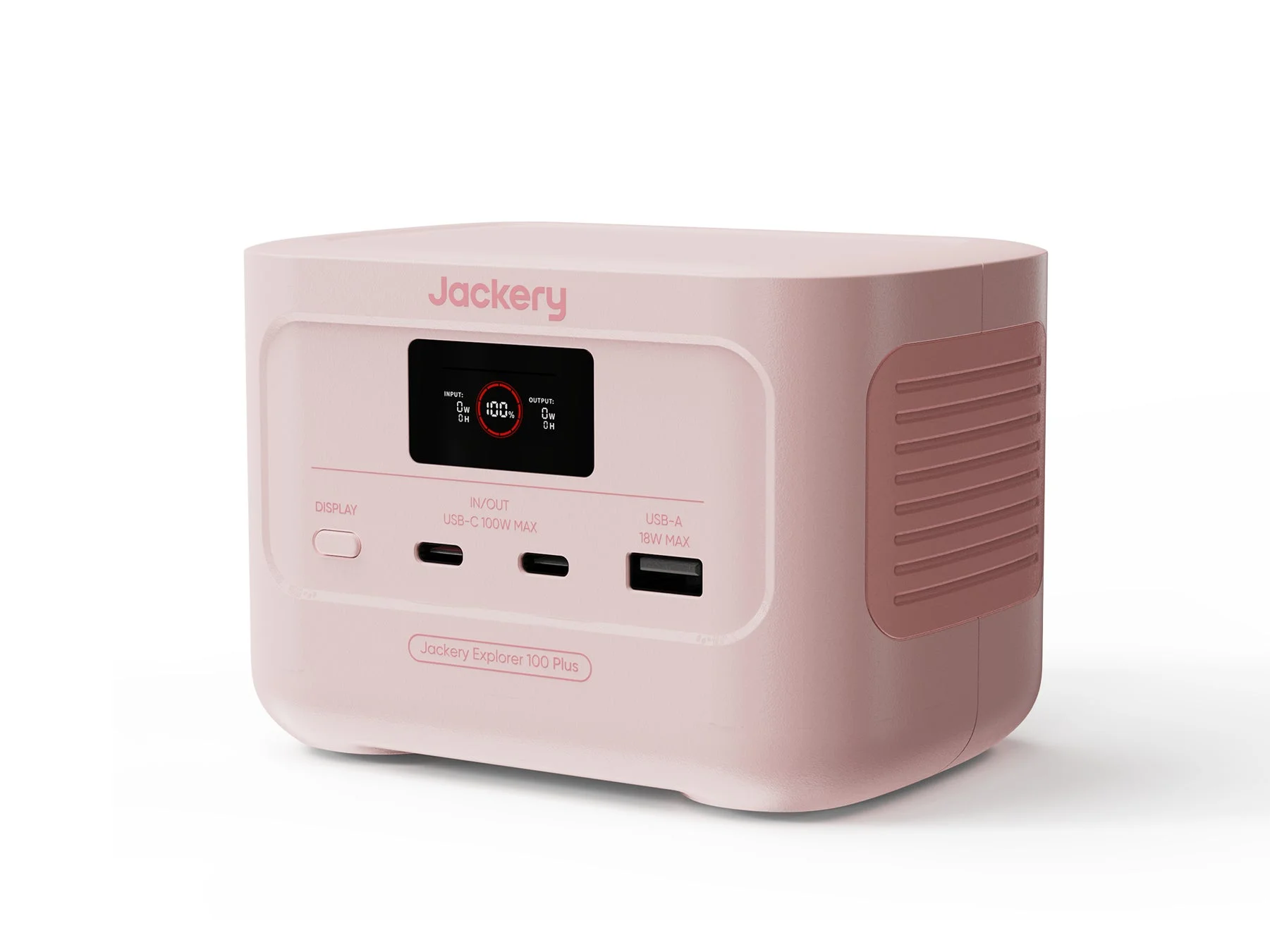 Jackery Explorer 100 Plus チェリーブロッサムの本体正面