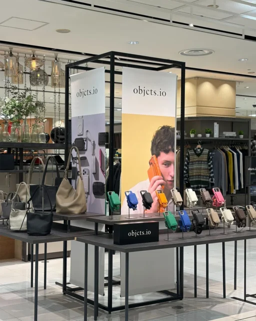 大丸札幌店のobjcts.ioポップアップストア