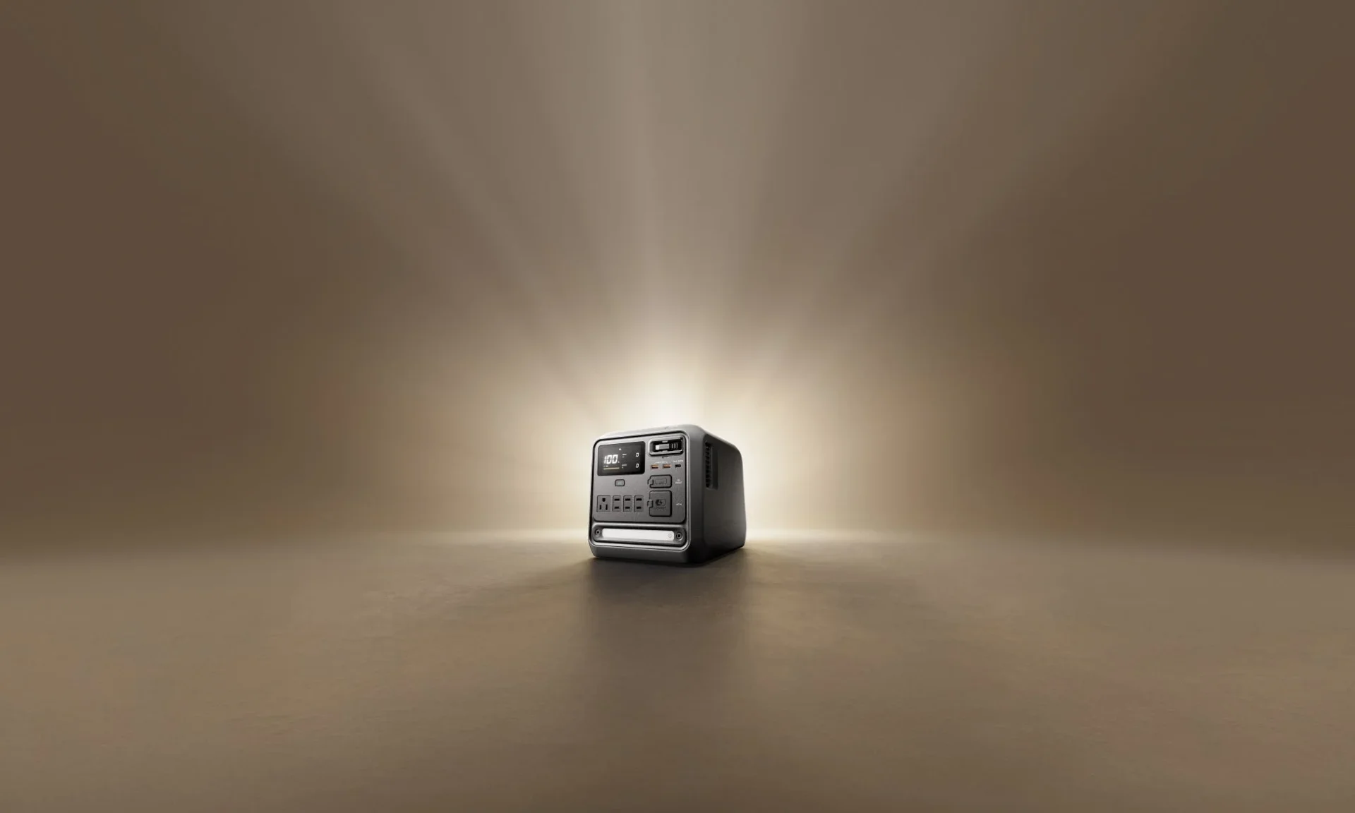 DJI Power 1000 Miniの本体とディスプレイ