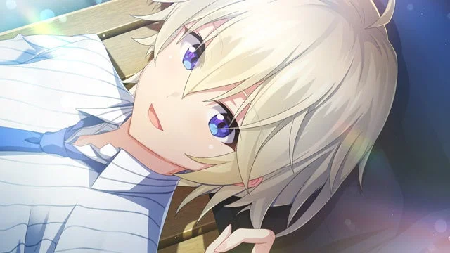 『メモリーズオフ 双想』フェルスター・マリー・暁空のゲーム画面