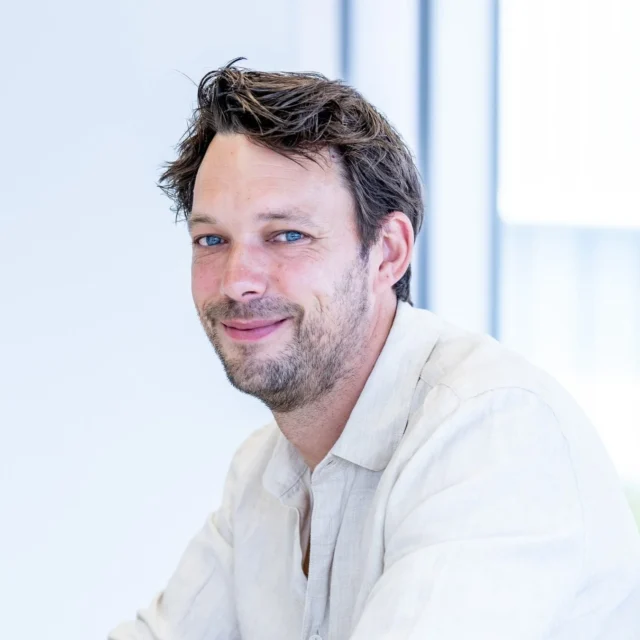 オムロン ヘルスケア株式会社 統轄本部長 Joris Janssen氏の肖像