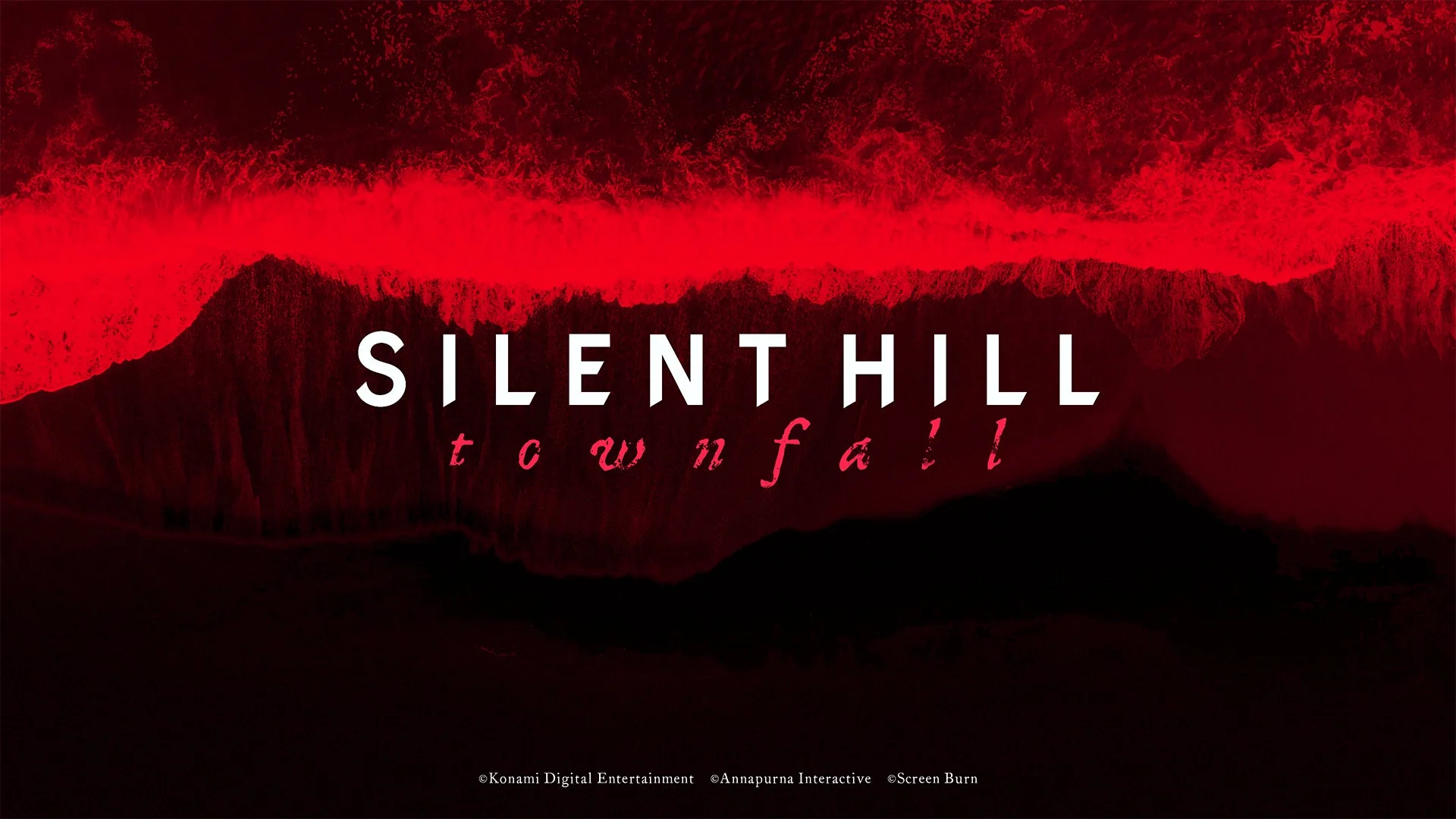 サイコロジカルホラー「SILENT HILL: Townfall」のタイトルロゴ