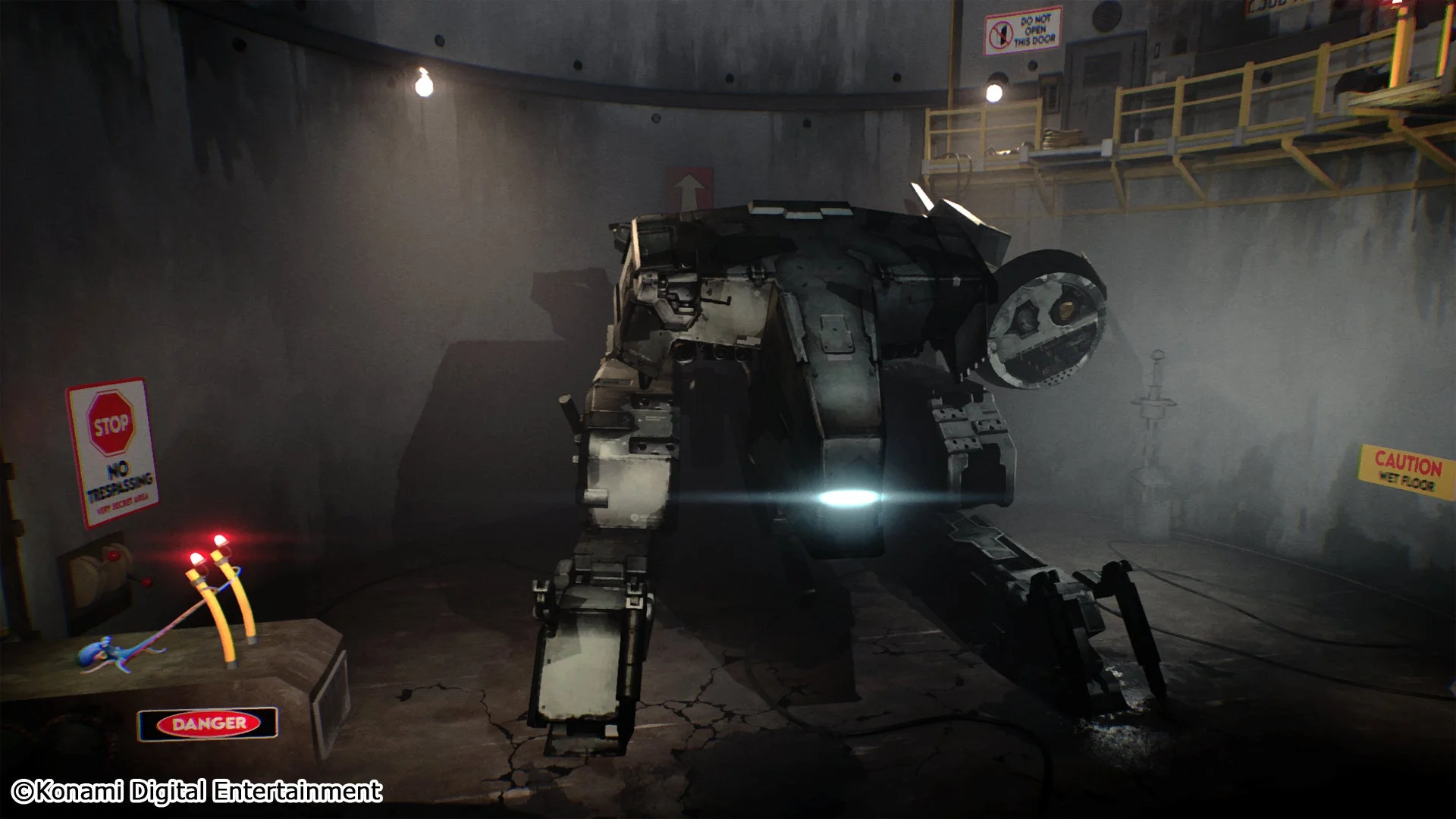 無料体験版に登場する「メタルギアREX」のゲーム画面