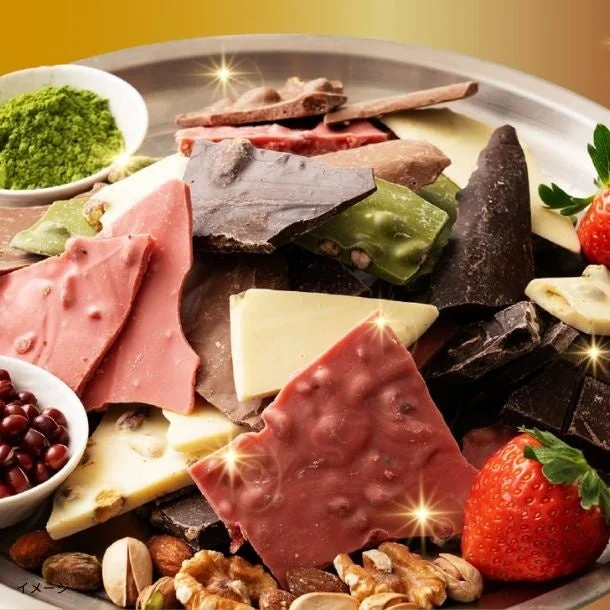 ソーシャルグッドマーケットKuradashiで販売される「割れチョコ ランダム詰め合わせ」のイメージ