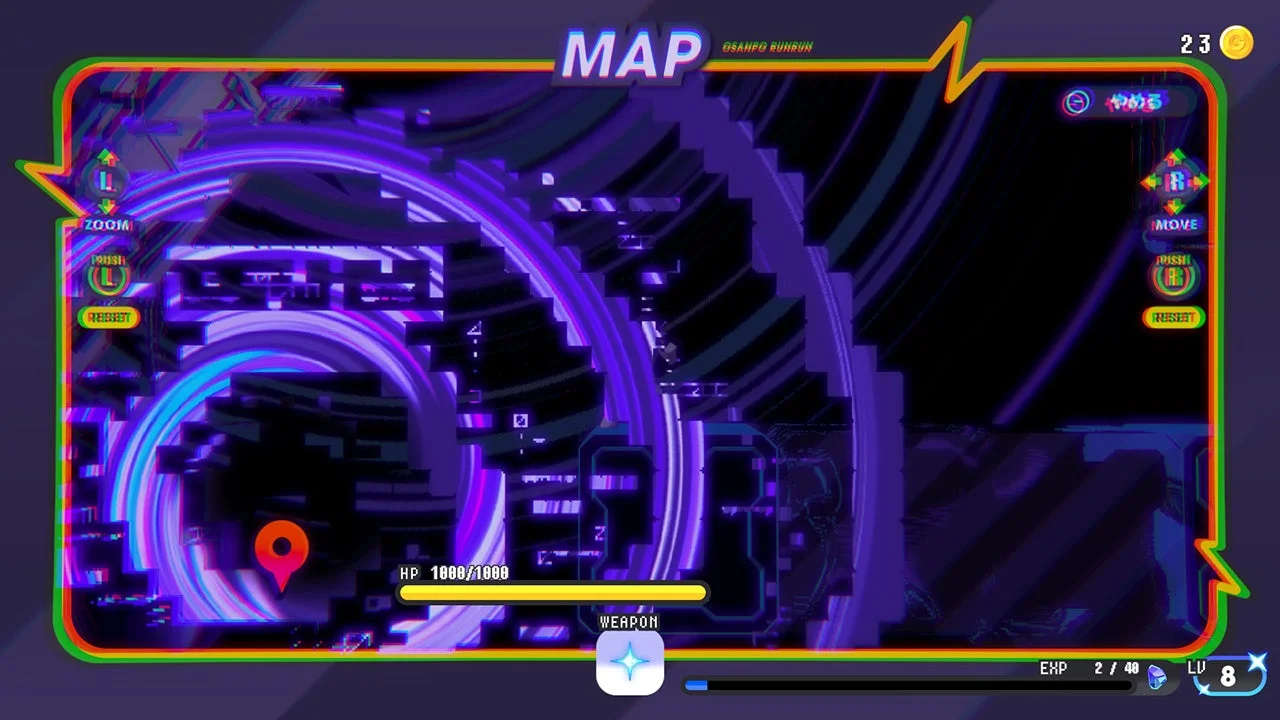 『CONERU』新ステージの複雑なマップ画面