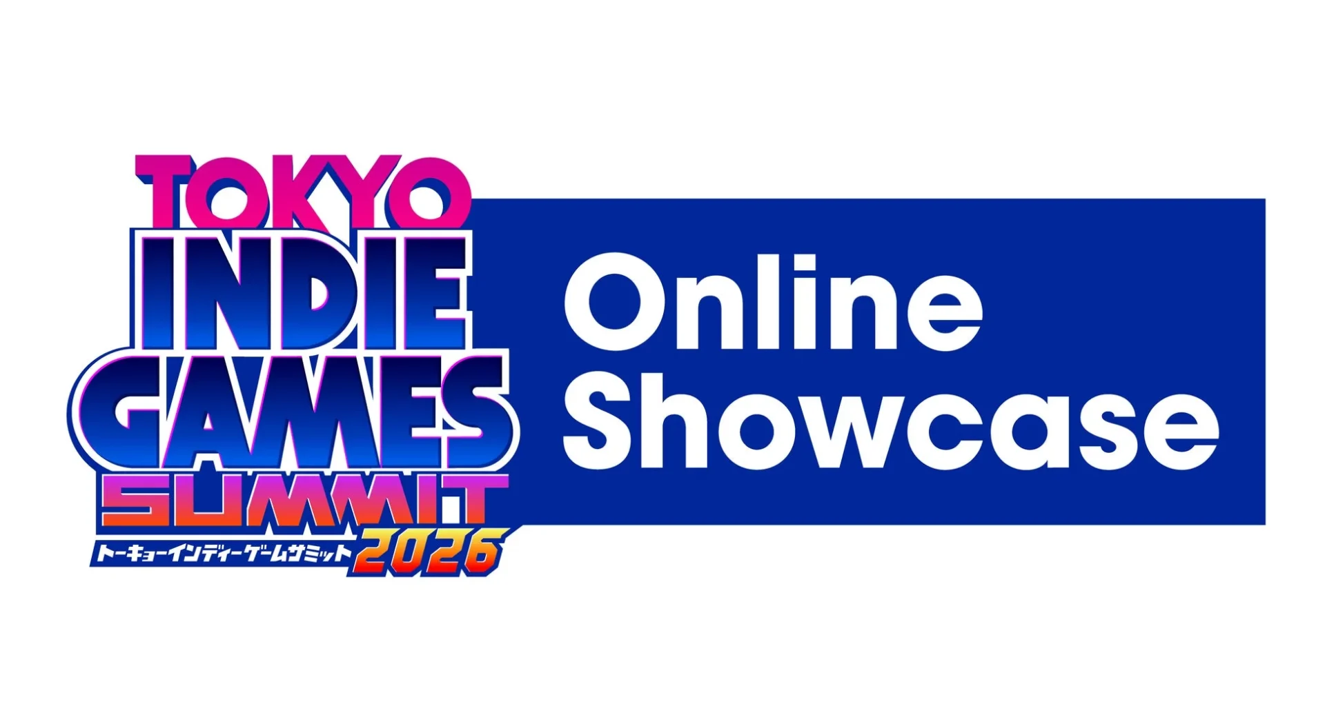TOKYO INDIE GAMES SUMMIT 2026 Online Showcaseのロゴ