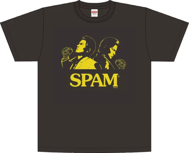 限定コラボTシャツのデザイン（二人の生き様セット付属）