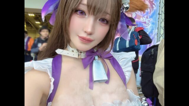 紫と白で魅せる！　千咲てら、台湾ファンタジー帰りの報告写真で感謝を伝える