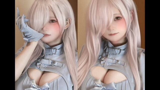 朝の挨拶がセクシーすぎる！　まおうてゃん、胸元大きく開いた白い衣装で「起きましたか？」と甘い誘い