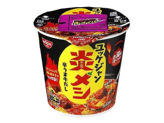 日清 炎メシ ユッケジャンの製品パッケージ