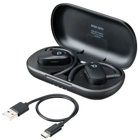 充電ケースとUSB Type-C充電ケーブル