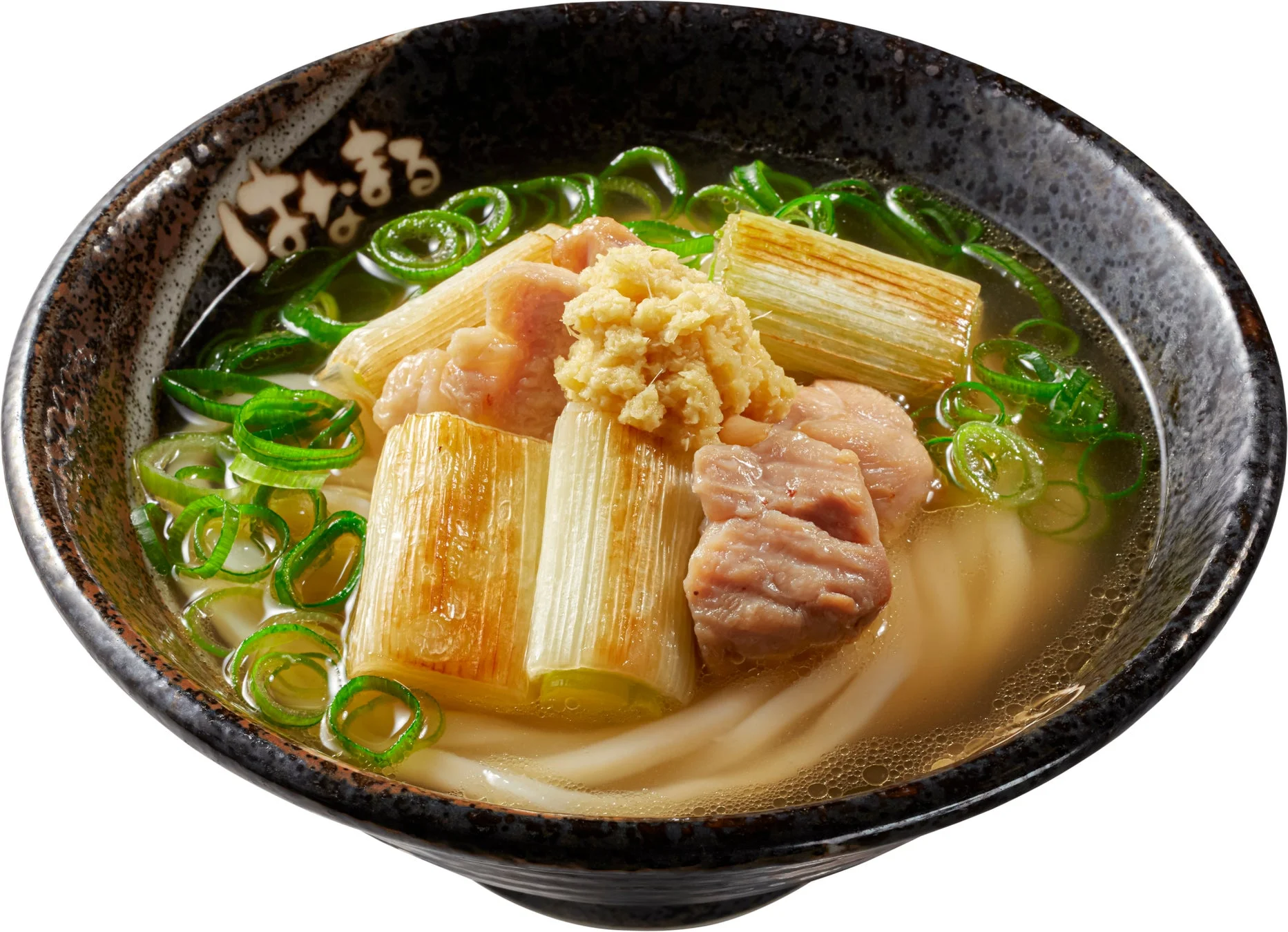 王道の旨味、生姜鶏ねぎ塩うどん