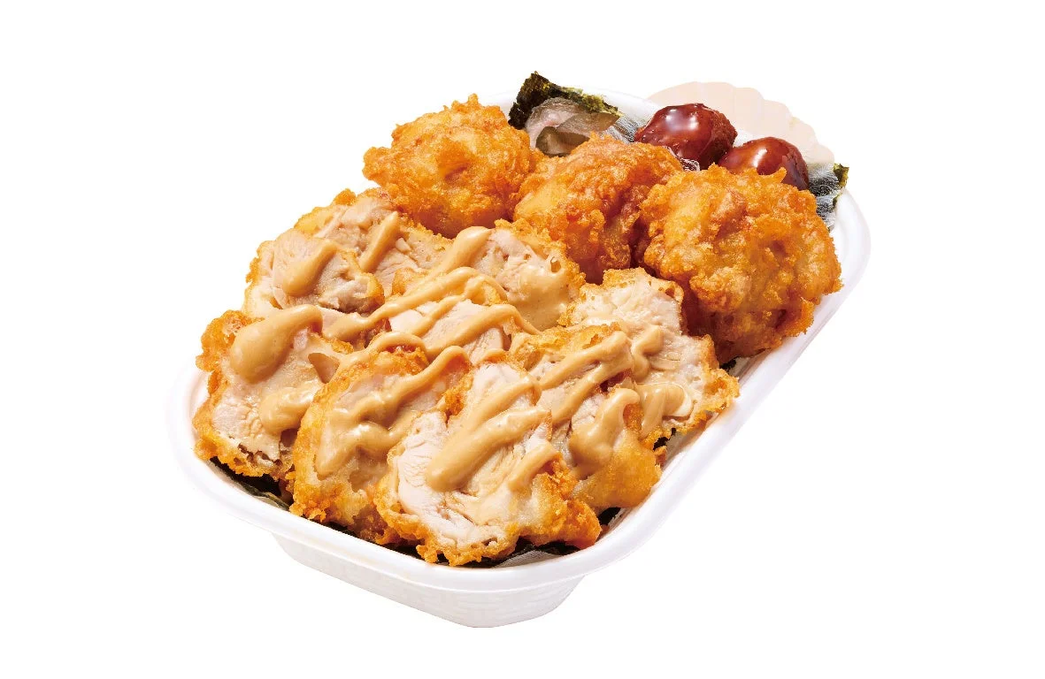 りりぼん夫婦考案の限界唐揚弁当
