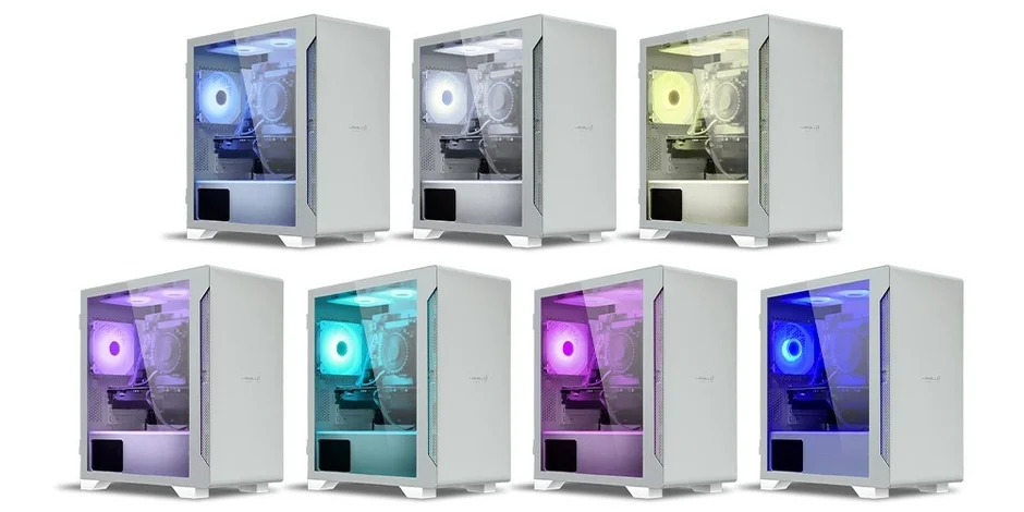 LEVELθ パステルグレーケースの複数のライティングカラーバリエーション