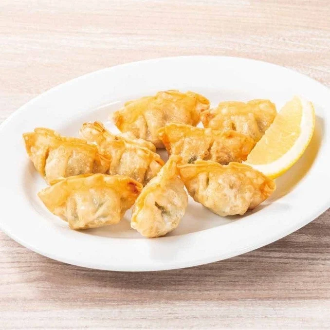 韓国の人気食品ブランドbibigoのマンドゥを使用した揚げ餃子