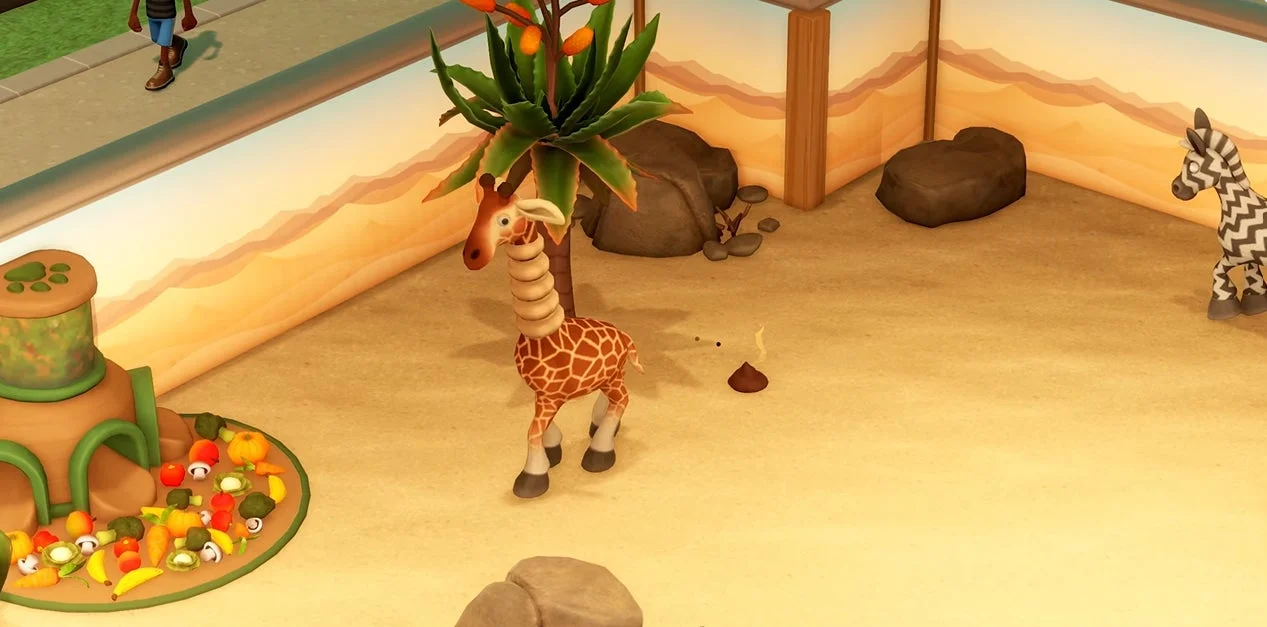 DLC「ズージアム」で保護・育成される風変わりなキリン