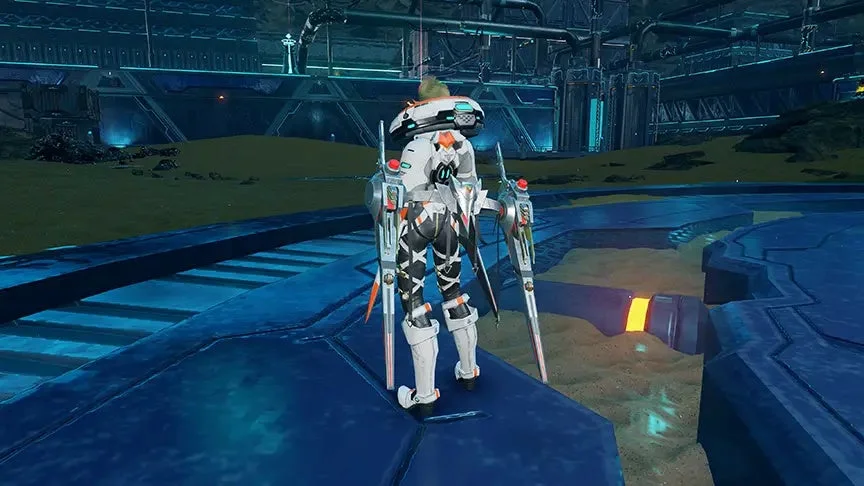 武器迷彩「＊テクノルサヴラージ」を装備したキャラクター