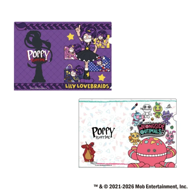 Poppy Playtime Chapter 5 クリアファイル Gのセット画像