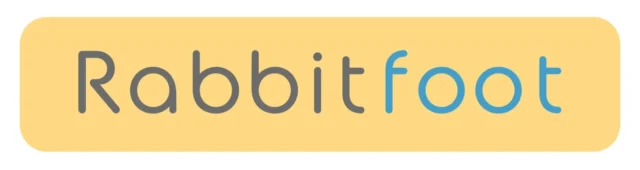 ノベルゲームブランド「ラビットフット」のロゴ