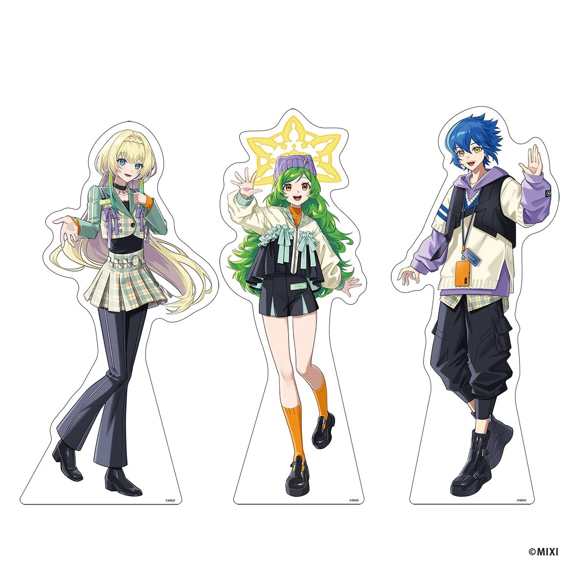 描き下ろしキャラクターの特大パネルイメージ