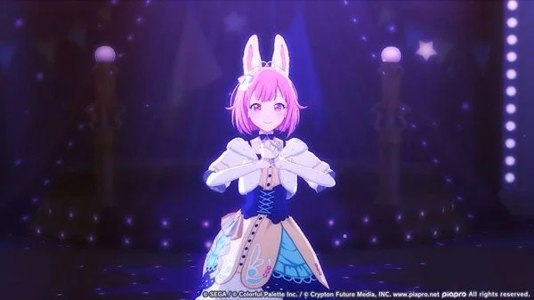 「プロジェクトセカイ」鳳えむ「Fluffy rabbit princess」ライブ衣装