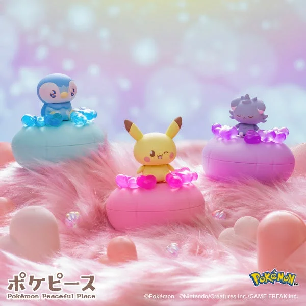 先行発売商品 ぴーすふるどーる ピカチュウ、ポッチャマ、ニャスパー