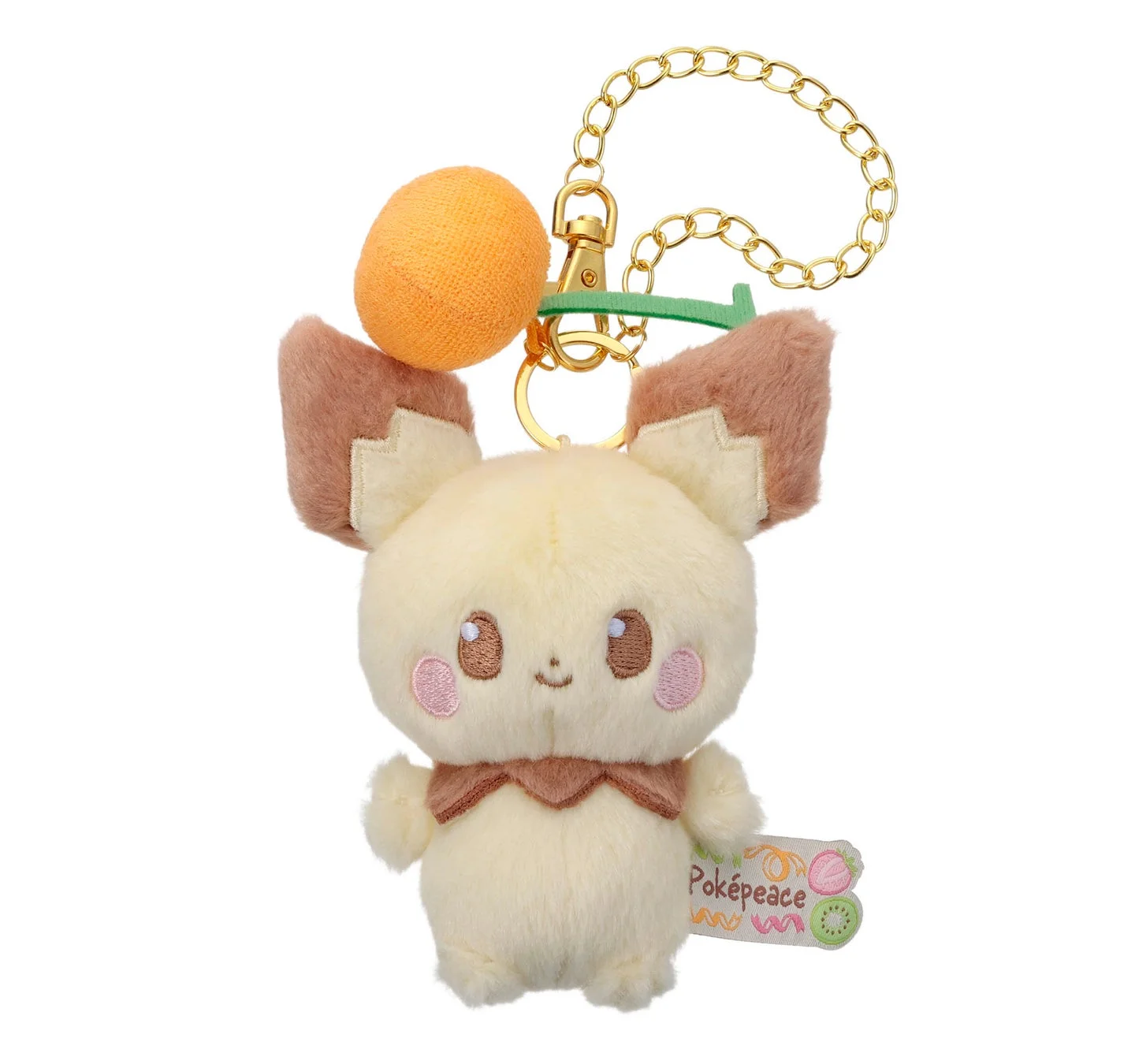 先行発売商品 ぬいぐるみチェーン付マスコット（カラフルVer.）ピチュー