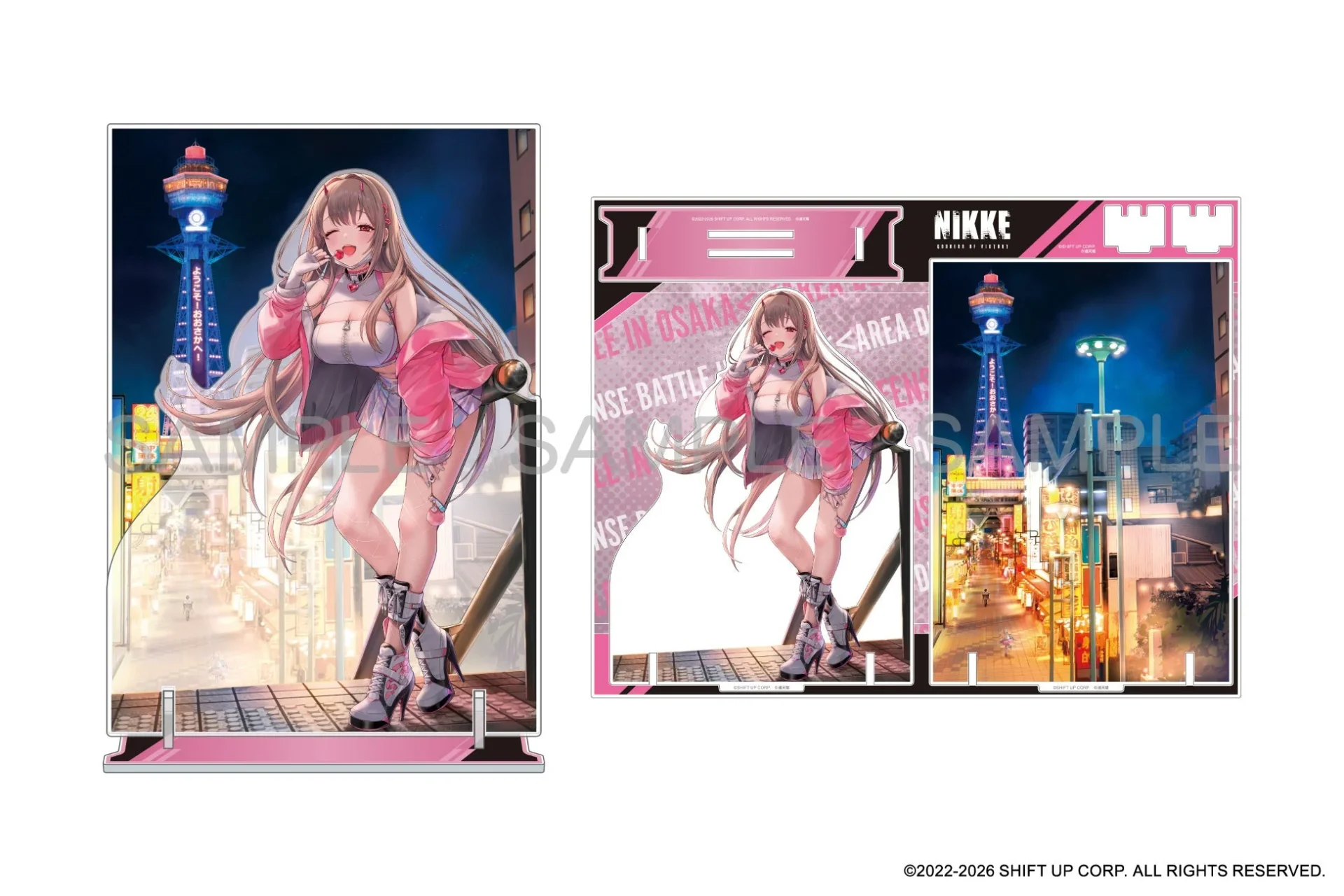 大阪会場限定のバイパージオラマアクリルスタンド