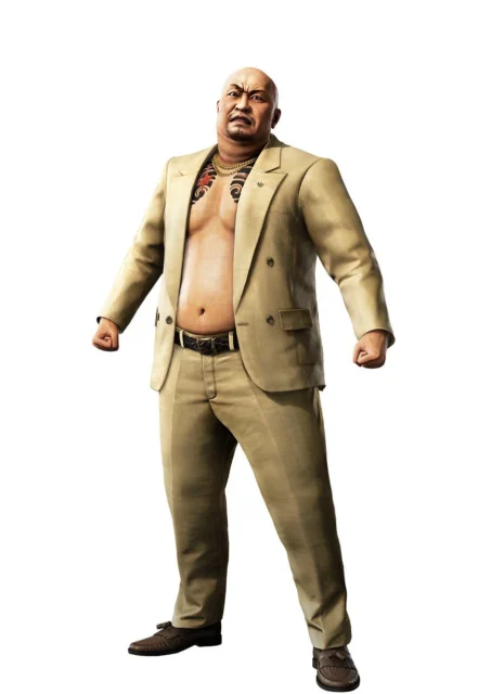 『龍が如く 極３』に登場する東城会若頭補佐・神田強のキャラクタービジュアル