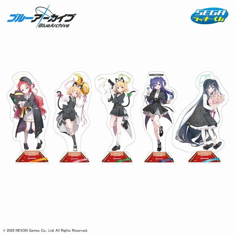 B賞 ビッグアクリルスタンド全5種